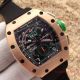 2017 Copy Richard Mille RM011 Chronograph Watch Rose Gold Case Black rubber (2)_th.jpg